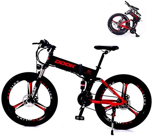 Elektrofahrräder : RDJM Ebike e-Bike 26" Electric Bike City pendelt Bike mit Abnehmbarer 8AH Batterie, 5-Gang Getriebe Elektro-Fahrrad for Erwachsene