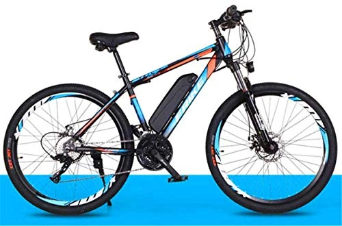 Elektrofahrräder : RDJM Ebike e-Bike Berg Ebike for Erwachsene, Magnesiumlegierung Elektrische Fahrrad 250W 36V 10Ah Abnehmbare Lithium-Ionen-Batterie Ebike-Fahrrad for Männer Frauen (Color : Blue)