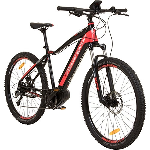 Elektrofahrräder : REMINGTON MXPRO MTB E-Bike Mountainbike Pedelec Mittelmotor, Farbe:rot