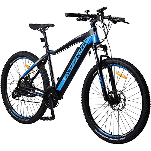 Elektrofahrräder : REMINGTON Rear Drive MTB E-Bike Mountainbike Pedelec, Farbe:blau
