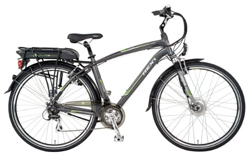Elektrofahrräder : Rex Herren E-Bike ETK 500 Graphitgrau, 28 Zoll
