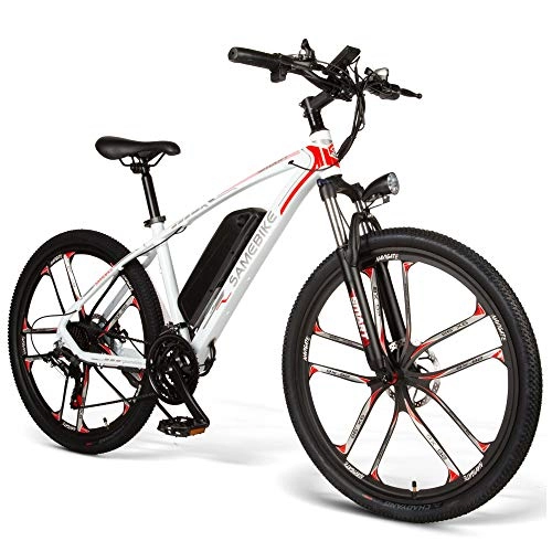 Elektrofahrräder : Roeam E Bike, Elektrofahrrad 26 Zoll Power Assist Elektrofahrrad E-Bike 350W Motor Moped Bike City Bike