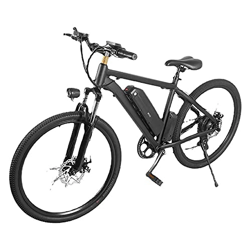 Elektrofahrräder : RUBAPOSM Bicicletta elettrica potente 26", Mountain Bike per adulti, E-Bike 350W Motor Professional st7 Speed Gears Con rimovibile 36V 8Ah agli ioni di litio