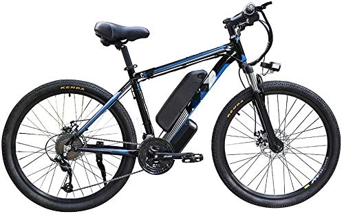 Elektrofahrräder : RVTYR 48V 350W Ebike Elektro-Bike 26" E Bikes for Erwachsene Aluminiumlegierung-Gebirgsfahrrad mit 21 Speed Shift Wechselakku Electric Bike