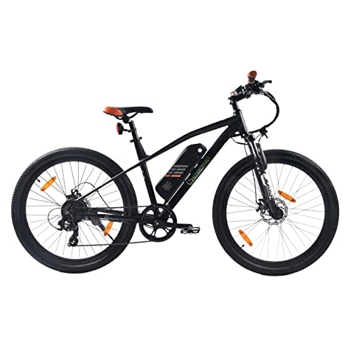 Elektrofahrräder : SachsenRAD E-Bike R6 Neo 29 Zoll Sport Elektrofahrrad Pedelec mit TÜV | bis zu 25 km / h und 150km, 36V 500Wh Akku, 250W Motor, 7-Gang-Schaltung, Scheibenbremse | Damen Herren Mountainbike MTB