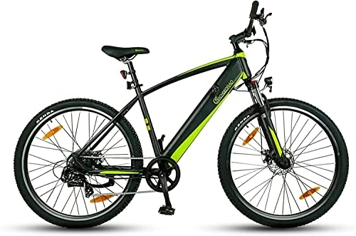 Elektrofahrräder : SachsenRAD E-Bike R8 Flex II, 29 Zoll Sport Mountainbike, 250W Motor, 36V / 12, 5Ah 25km / h, Shimano 7-Gang Scheibenbremsen LCD-Display, Kenda Reifen, Vorderlicht mit StVZO-Zertifiziert Elektrofahrrad