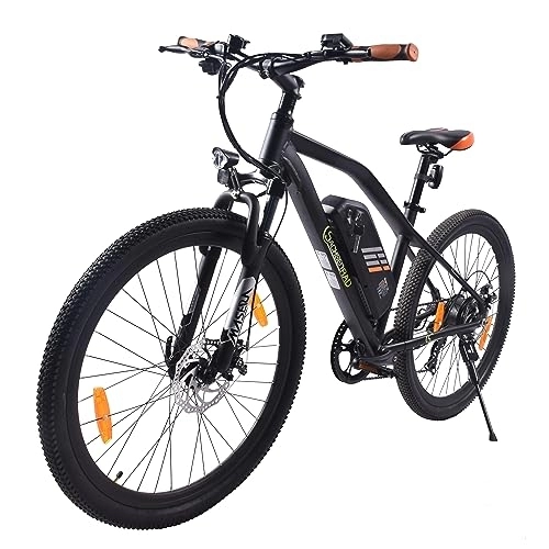 Elektrofahrräder : SachsenRAD E-Racing Mountain Bike R6 500Wh bis 150KM | E MTB nur 21KG extrem leicht Hybrid-hydraulische Bremse| E-Bike Herren Damen Elektrofahrrad