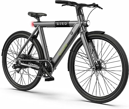 Elektrofahrräder : SachsenRAD xBird Urban City-Bike C6M Connect Mit Diebstahlschutz APP | 27.5 Zoll Modernes Design E-Bike Elektrofahrrad mit Integriertes LCD Display und StVZO LED-Leuchten für Herren Damen