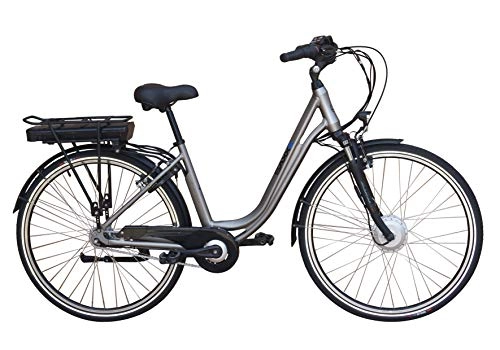 Elektrofahrräder : SAXXX AXXX City Light Plus E-Bike Pedlec 10, 4Ah Akku Shimano Nexus 7-Gang m.Rücktritt (Silber)