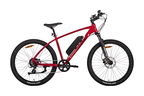 Elektrofahrräder : SAXXX E-Bike Everest 2.0 H27, 5x47 7GKette FG 10, 4Ah HM rot glänzend
