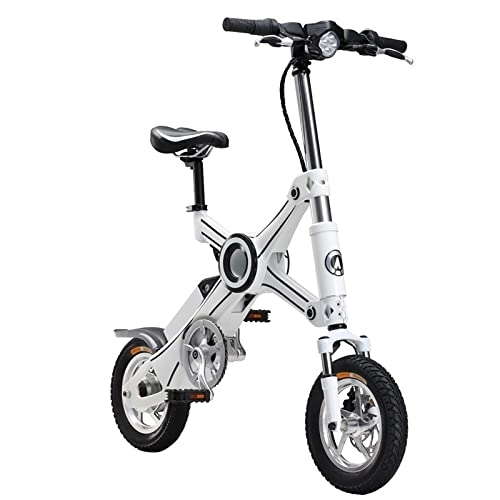 Elektrofahrräder : SBQ Neues faltbares E-Bike Elektrofahrrad 36V Elektromotorrad 25 km / h Elektrofahrrad Minifahrrad (A)