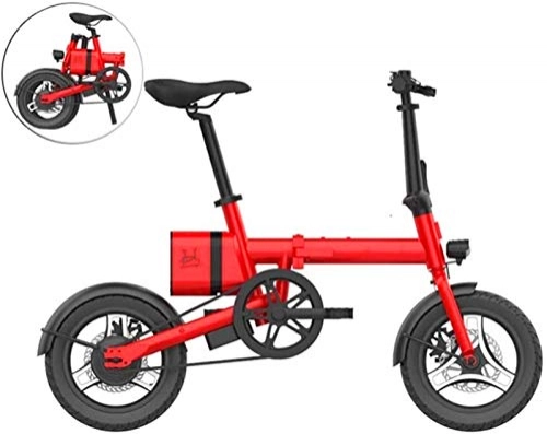 Elektrofahrräder : Schnelle Geschwindigkeit Schnelle E-Bikes for Erwachsene Elektro-Fahrrad Aluminium 16-Zoll-E-Bike for Erwachsene E-Bike mit 36V 6Ah eingebauten Lithium-Batterie 250W Brushless Motor und Dual Disc Mech