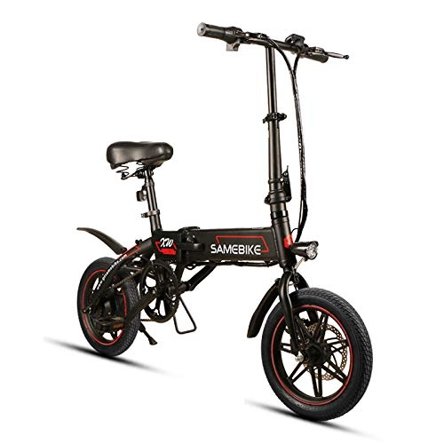 Elektrofahrräder : SHIJING Aluminiumlegierung-faltbares elektrisches Fahrrad 36V7.5AH 250W E-Bike-Lithium-Batterie 14" Elektro-Bike 78 x 38 x 55 cm