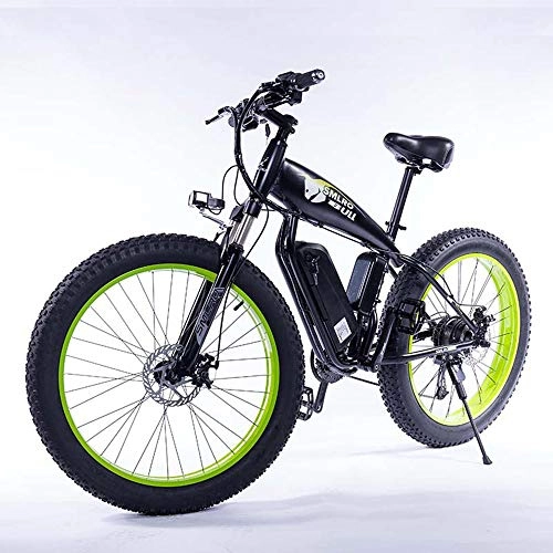 Elektrofahrräder : StAuoPK Die Neue 48V 15AH Lithium-Batterie-elektrisches Fahrrad, 26 Zoll 350W Fat Tire Leichtklapp Motorrad, Motorschlitten, C