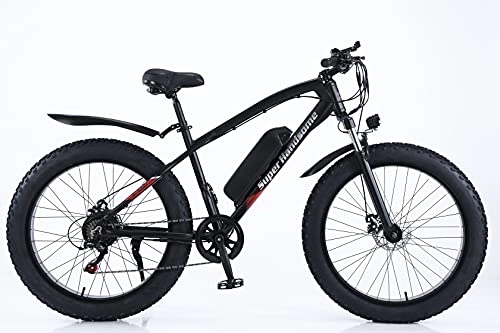 Elektrofahrräder : SUFUL S102 Elektrischer Bike Brushless Motor 48V12.5Ah-Lithium-Batterie-Smart Controller mit Ausschüttungslinie