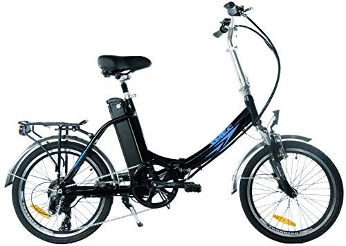 Elektrofahrräder : swemo 20 Zoll Alu Klapp E-Bike / Pedelec SW200 Neu (Schwarz)