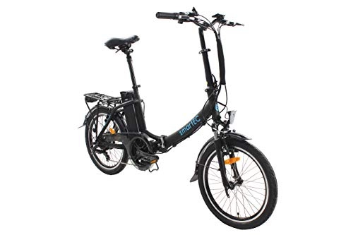 Elektrofahrräder : swemo Camp-20D Falt Pedelec / E-Bike 20Zoll mit Samsung Akku 36V / 13AH (Schwarz)