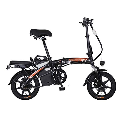 Elektrofahrräder : T.Y Elektrofahrrad Multifunktions 48 V Lithium Faltrad Mini Roller Erwachsene Stromerzeugung Fahren Autobatterie Auto