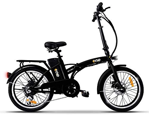 Elektrofahrräder : the one Elektrofahrrad, faltbar, 20 Zoll, 250 W, Easy Matt, Schwarz, Unisex, Erwachsene, Keine Größe