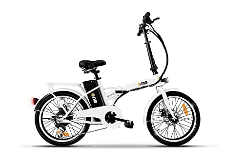 Elektrofahrräder : the one Elektrofahrrad, faltbar, 20 Zoll, 250 W, Easy Shining White, Unisex, Erwachsene, Keine Größe