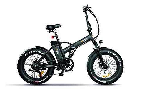 Elektrofahrräder : THE ONE Fat Bike Elektrofahrrad, Unisex, Erwachsene, Schwarz, keine Größe