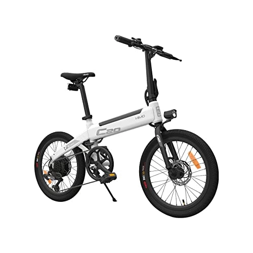 Elektrofahrräder : Theebikemotor 20” Rad 250W 10Ah Akku Elektrisches Fahrrad Electric Bike Elektrofahrräde E-Bike 25km / h-Weiß