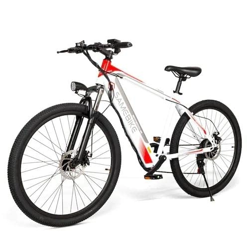 Elektrofahrräder : Theebikemotor 26" Rad 36V250W 8Ah Akku Elektrisches Fahrrad Electric Bike Elektrofahrräde E-Bike 30km / h Shimano 7 Gange-Weiß