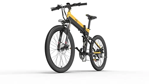 Elektrofahrräder : Theebikemotor 26” x1.95 Rad 48V500W 10.4Ah AKKU Elektrisches Fahrrad Elektrofahrräde E-Bike 30km / h-Gelb
