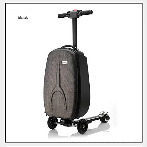 Elektrofahrräder : TIKENBST Elektro Skateboard Koffer Smart Gepck Tragbare Faltbare 20 Zoll Reisegepck Fr Schule Und Freizeit Reise Etc