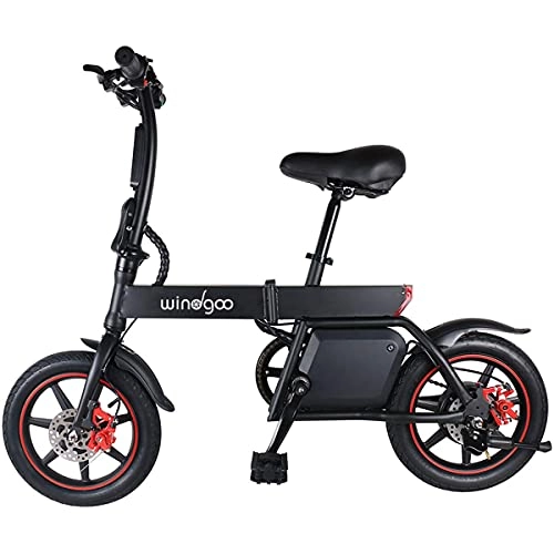 Elektrofahrräder : TOEU 14" klappbares E Bike, 350 W Motor, 36V 6.0Ah Batterie, Electric Bike für Erwachsene