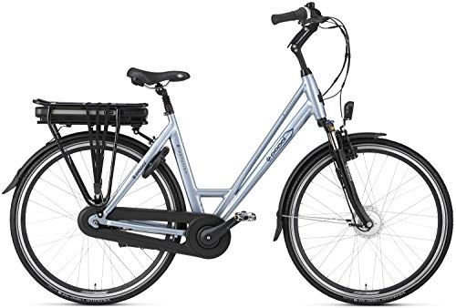 Elektrofahrräder : Unbekannt 28 Zoll Damen E-Bike Popal E-Volution 1.0, Farbe:hellblau, Rahmengre:53 cm