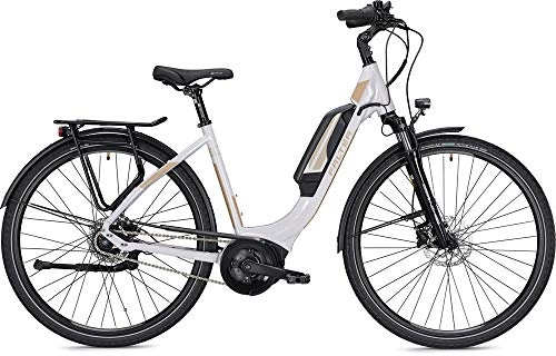 Elektrofahrräder : Unbekannt Falter E 9.0 FL Modell 2019 Wei E-Bike City-Fahrrad 28