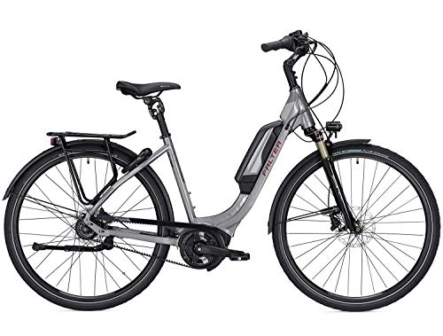 Elektrofahrräder : Unbekannt Falter E 9.8 RT Wave Modell 2019 E-Bike, Silber, 28 Zoll, Gre: M / 50cm Pedelec