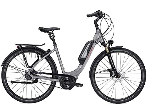 Elektrofahrräder : Unbekannt Falter E 9.8 RT Wave Modell 2019 E-Bike, Silber, 28 Zoll, Gre: S / 45cm Pedelec