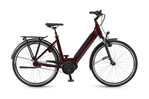 Elektrofahrräder : Unbekannt Winora Sinus iN7 Einrohr E-Bike i500Wh E-Cityrad piemontrot RH 50 cm / 28 Zoll