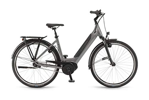 Elektrofahrräder : Unbekannt Winora Sinus iN8 500 Unisex Pedelec E-Bike Trekking Fahrrad grau 2019: Gre: 46cm