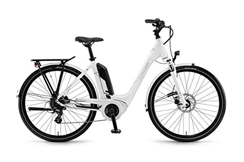 Elektrofahrräder : Unbekannt Winora Tria 7 Eco 400 Unisex Pedelec E-Bike Trekking Fahrrad wei 2019: Gre: 54cm