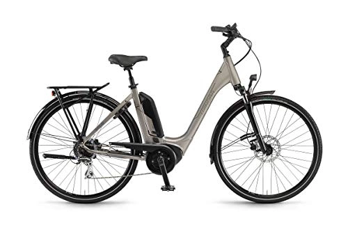 Elektrofahrräder : Unbekannt Winora Tria 8 400 Unisex Pedelec E-Bike Trekking Fahrrad Sand beige 2019: Gre: 46cm