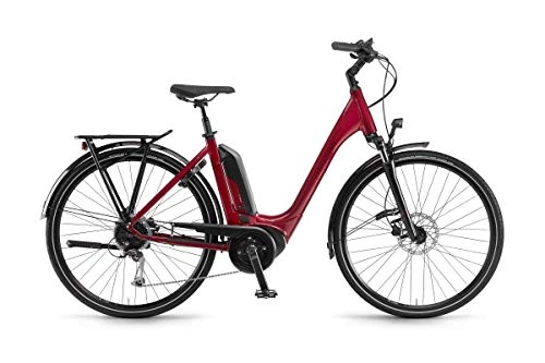 Elektrofahrräder : Unbekannt Winora Tria 9 500 26'' Unisex Pedelec E-Bike Trekking Fahrrad rot 2019