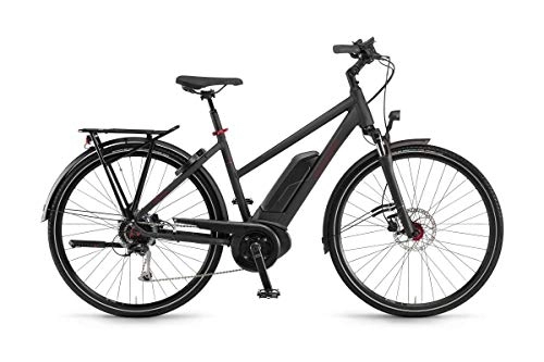 Elektrofahrräder : Unbekannt Winora Tria 9 500 Damen Pedelec E-Bike Trekking Fahrrad schwarz 2019: Gre: 52cm