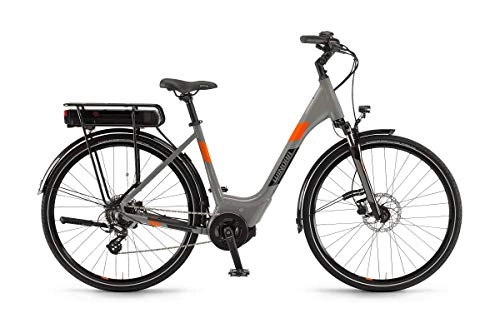 Elektrofahrräder : Unbekannt Winora Yucatan 8 400 Unisex Pedelec E-Bike Trekking Fahrrad grau 2019: Gre: 54cm