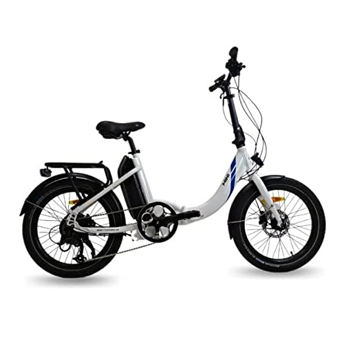Elektrofahrräder : URBANBIKER 20“ E-Bike KLAPPRAD ELEKTROFAHRRAD FALTRAD Mini Modell, 250 W Motor, 36V 14AH 504WH AKKU, WEIß