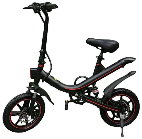 Elektrofahrräder : V1 E bike Elektrofahrrad 250W 10Ah Schwarz