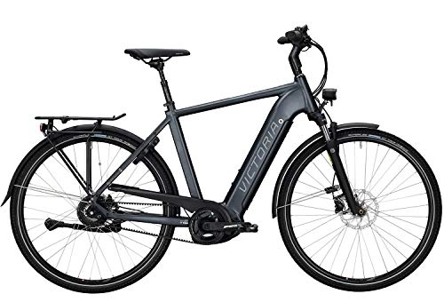 Elektrofahrräder : Victoria E-Trekking 11.9 E Bike Herren 2020 Grau (55cm / Zoll)