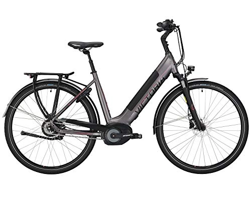 Elektrofahrräder : Victoria E-Trekking 11.9 E-Bike Modell 2019 Grau-Rot, Pedelec City Damen & Herren (26 Zoll / 45cm)