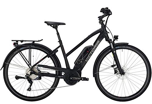 Elektrofahrräder : Victoria e-Trekking 8.8 E-Bike Mod. 2020 Trapez (Anthrazit-Matt, 48cm (28"))