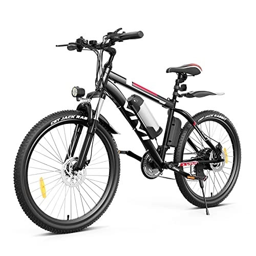 Elektrofahrräder : VIVI E Bike 26 / 27.5 Zoll Elektrofahrrad E-Mountainbike, 250W Elektro Pedelec Elektrisches Fahrrad Mit 8Ah / 10.4Ah-36V Akku für Shimano 21-Gang E-Bike