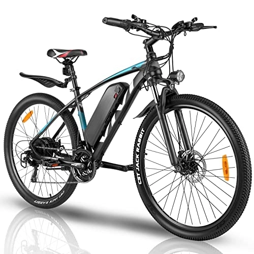 Elektrofahrräder : Vivi E-Bike Herren / Damen, 27.5 Zoll E-Mountainbike, 250W Elektrofahrrad mit abnehmbarem 36V 10, 4AH Lithium-Akku, Shimano 21-Gang Elektro Fahrrad Ausdauer 40-80km