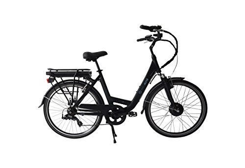Elektrofahrräder : Wayscral City 415 Elektro-Fahrrad, 36V, schwarz