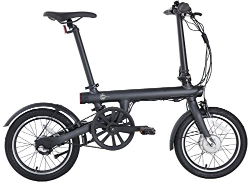 Elektrofahrräder : Wheelheels Pedelec Q1, 16 Zoll, Klappfahrrad, eBike (Schwarz)